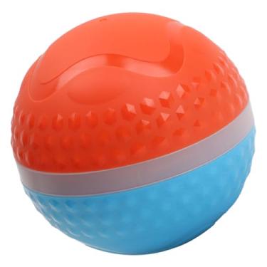 Imagem de SPYMINNPOO Brinquedos de Bola de Cachorro Interativos Inteligentes Com Luzes LED, IP54, Movimento, Bola Rolante Ativada para Cães Médios, Grandes, Design de Abdominais Recarregáveis e (Azul claro e
