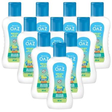 Imagem de Kit Repelente Infantil OAZ Bob Esponja Com 10Un De 100ml Cada - EUROFA