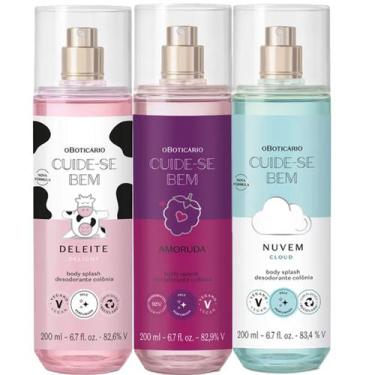 Imagem de Kit Body Splash Colônia Cuide-se Bem Amoruda Deleite Nuvem - O Boticar