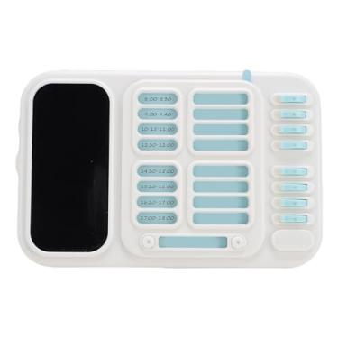 Imagem de Diydeg Temporizador Visual para Crianças, Temporizador de Horário Visual ADHD Com Placa de Planejamento, Despertador Silencioso de Gerenciamento de Tempo para Sala de Aula e Uso