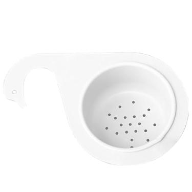 Imagem de Cesta coletora de alimentos para pia, filtro de canto para pia,Cesta de drenagem de suspensa | de aço inoxidável do filtro da da, cesta lateral do da da da cozinha