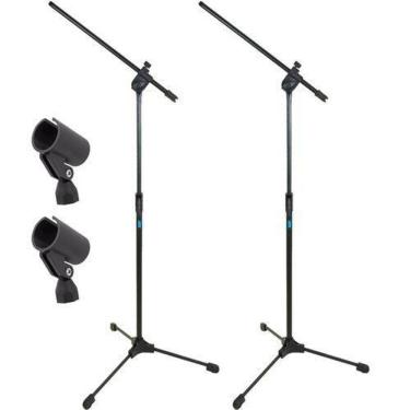 Imagem de Kit 2 Pedestal Girafa Microfone + Ask Tps Envio 24H