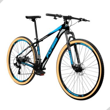 Imagem de Bicicleta Forss Aro 29 5.0 21 Marchas (Preto fosco-Azul, 15)