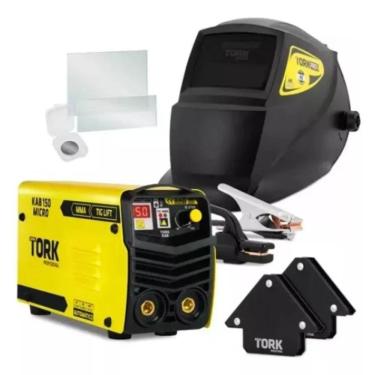 Imagem de Maquina Solda Inversora + 2 Esquadro Magnético + Máscara