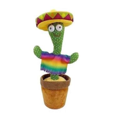 Imagem de Cacto Dançante Falante Brinquedo Voz Toca Músicas - Mexicano