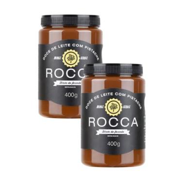 Imagem de Kit Com 2 Unidades Doce De Leite Rocca Com Pistache 400g