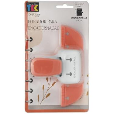 Imagem de Furador de folha papel com 2 Furos Cogumelo Para Encadernação 21952