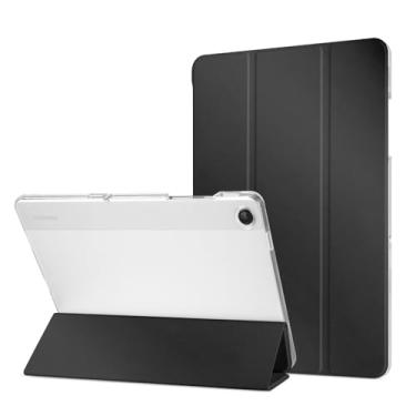 Imagem de HOICHOE Capa para Galaxy Tab A9+/A9 Plus 5G 11 polegadas 2023, capa protetora inteligente de suporte fino com capa traseira de policarbonato translúcido fosco para Galaxy Tablet A9+ (SM-X210/X216/X218