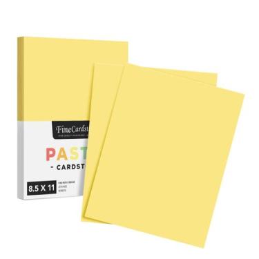 Imagem de Papel de cartolina S Impressão superfina 8,5x11 199gsm 50 folhas - S S
