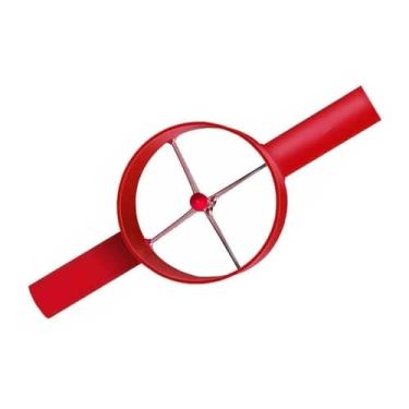 Imagem de Fenteer Ferramenta de divisão de bambu Comprimento 33 cm Acessórios resistentes Versáteis para corte e seccionamento Diâmetro profissional 13 cm, 4 Cortes