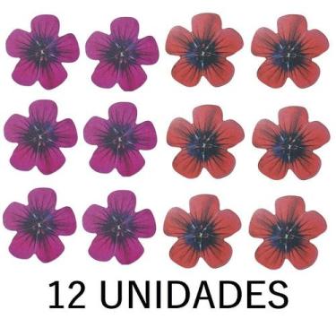 Imagem de KIT 12 Lixas De Unhas Em E.V.A. Flor - KOPECK, Amarelo
