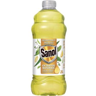 Imagem de Desinfetante Sanol Extratos Naturais Limpeza em geral 2 Litros