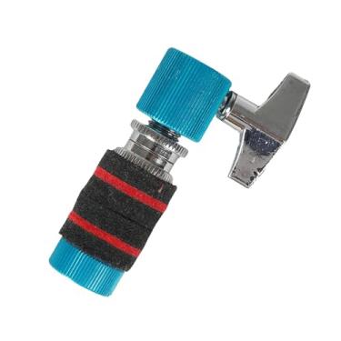 Imagem de Colaxi Suporte de prato de tambor de embreagem de chimbal prático de liberação rápida de alumínio fácil de instalar acessório de instrumento embreagem de, Azul