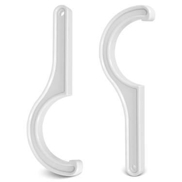 Imagem de Chave de filtro de água metade 180° adequada para sistema de água APEC, chave de serviço pesado, serve na maioria das caixas de filtro de 25,4 cm x 6,3 cm para sistemas de osmose reversa ou água sob a