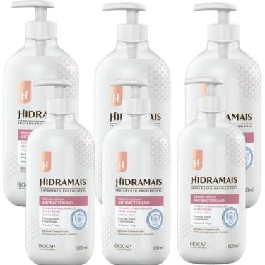 Imagem de Kit 6 Sabonete Gel Softcare Antibacteriano 500 ml Hidramais