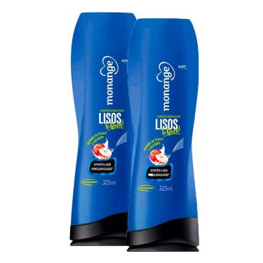 Imagem de Kit 2 Condicionador Monange Lisos Te Quero 325ml