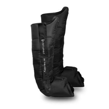 Imagem de Bota de Compreensão Pneumática Sem Fio Air Recovery Dellamed, Preto, P
