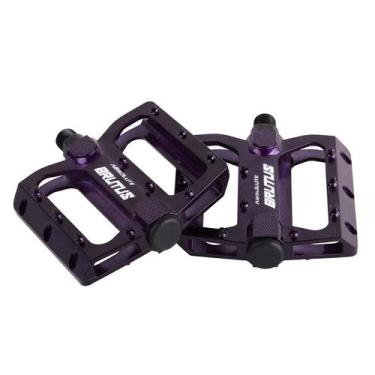 Imagem de Par Pedal Absolute Brutus Flat Roxo Tamanho 9/16