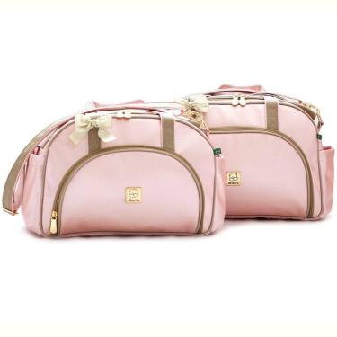 Imagem de Kit Conjunto Bolsas Maternidade Bebe Menina Menino Enxoval
