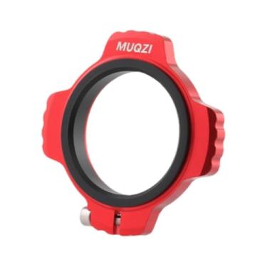 Imagem de UGPLM Ajustador de corrente de bicicleta, manivela, suporte inferior de liga, reparo, fácil instalação, substituição, manutenção, atualização, peça, Vermelho