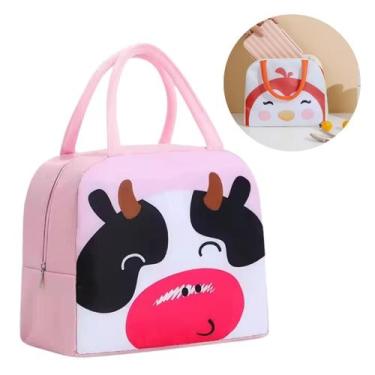 Imagem de Lancheira Bolsa Térmica Infantil Compacta 5L Escola Passeio Viagem