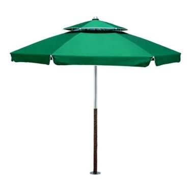 Imagem de Guarda Sol Alumínio Gigante 2,40 Praia Piscina Respirável Uv - Varieda