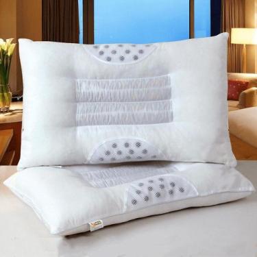 Imagem de Travesseiros Terapêuticos com Sementes de Cássia  Kit 2un Toque Pluma 