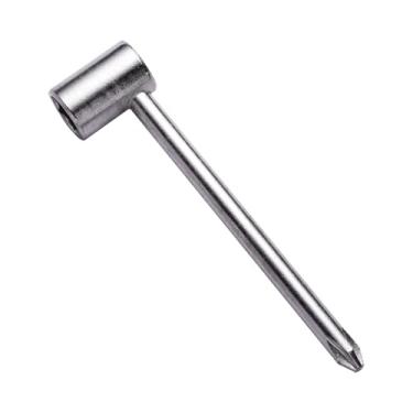 Imagem de DIAO79NI Chave de haste de ferro Pro 7 mm compatível com guitarra estilo PRS/Jackson/Ibanez, níquel (curto)