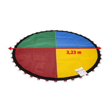 Imagem de Lona de Salto Para Cama Elástica 3,66 m ou 3,70 m 72 molas Canguri Qua