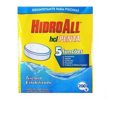 Imagem de Pastilha  Cloro HCL Penta Hidroall 200g