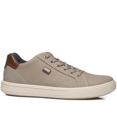 Imagem de Sapatênis Masculino Pegada Jeans Couro Areia 111506-08