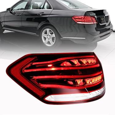 Imagem de Astra Depot Luz traseira de substituição para Mercedes E250 / E300 / E350 / E400 / E550 / E63 AMG Sedan Conjunto de lâmpada traseira 2014 2015 2016 (166-60635L MB2804112, driver externo esquerdo)
