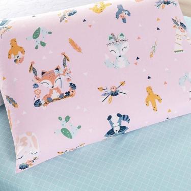 Imagem de Jogo De Cama Tutti Kids 200 Fios Solteiro 02 Peças 100% Poliéster - Foxy