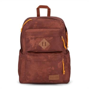 Imagem de Mochila JanSport - Double Break FX Brown Patina Eroded Ripstop-Unissex