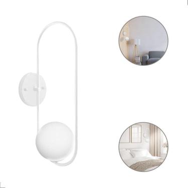 Imagem de Arandela Luminária Pêndulo Branco 777/1