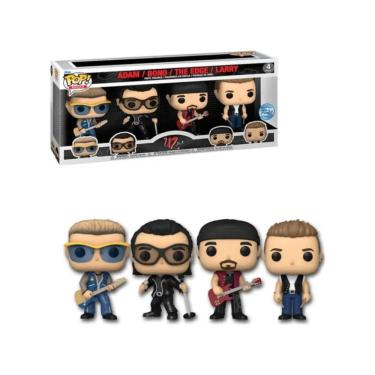 Imagem de Funko Pop Rocks U2 Adam, Bono, The Edge e Larry