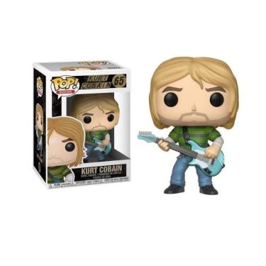 Imagem de Funko Pop Rocks 65 Kurt Cobain Nirvana