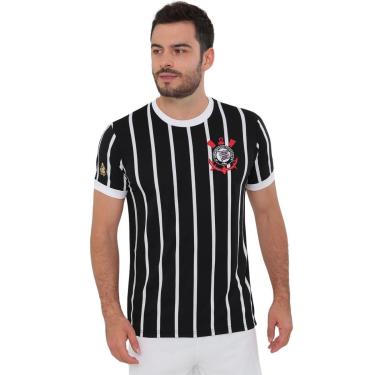 Imagem de Camisa Retrô Corinthians Democracia 1982 Masculina Oficial Licenciada-Masculino