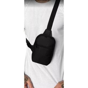 Imagem de Shoulder Bag Preta Básica Classic Moda Casual - PauloBags