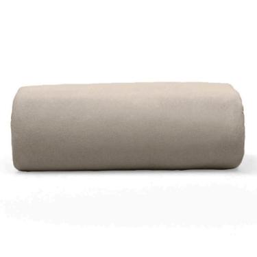 Imagem de Lençol Buettner Queen Malha 100% Algodão Basic Liso Com Elástico Trigo