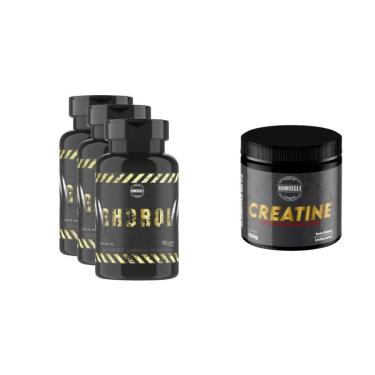 Imagem de 3 Ghdrol 1 Creatina Laboratório Ghmuscle-Unissex