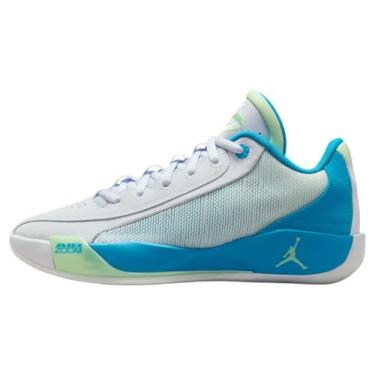 Imagem de AIR JORDAN Luka .77 'Navigator' (HF0806 002), Azul laser/verde vapor, cinza futebol, 46