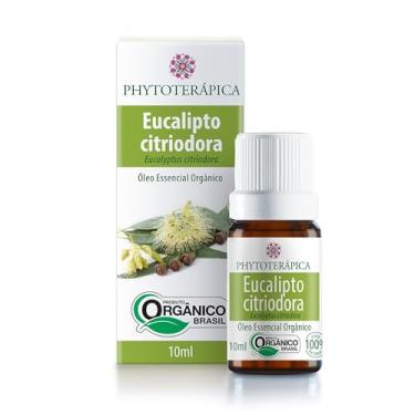 Imagem de Óleo Essencial de Eucalipto Citriodora 10ml - Herbal - Frescor e Purificação Natural - Vegano - Phytoterápica