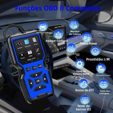 Imagem de Scanner OBD2 Profissional V519 2024 Alimentado Por USB, Ferramenta De 