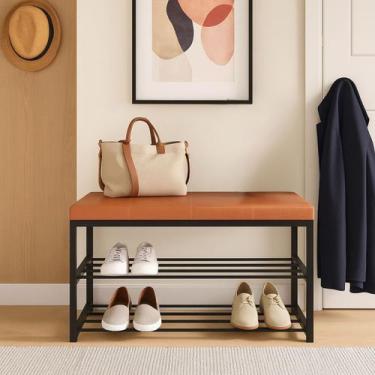 Imagem de Sapateira Assento Banco Organizador 2 Andares Hall Entrada - Online Co