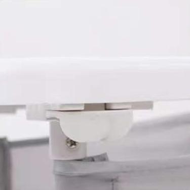 Imagem de Naroote Cadeira de Jantar Dobrável Portátil do bebê para Viagens Ao Ar Livre, Assento Infantil Destacável da Liga de Alumínio para o Piquenique de Acampamento da Praia (Rosa)