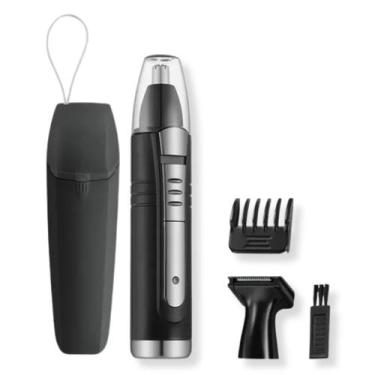 Imagem de Aparador de Pelos Barba Barbeador 2 em 1 com estojo Kemei - Mormino, P