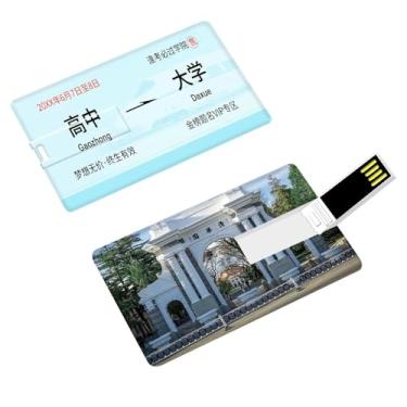 Imagem de Flash Drives USB personalizados para cartões de visita, com logotipo personalizado, pen drives de cartão de crédito promocionais com opção de embalagem personalizada para presentes corporativos