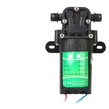 Imagem de ROUPWKWO DC12V 3,5 L/min Spray de água acessórios para pulverizador de lavagem de carro bomba de água agrícola motor de diafragma de alta pressão