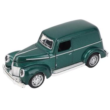 Imagem de TOPINCN Modelo de Carro de Liga Clássica, Brinquedo Fundido Vintage para Crianças Com Pneus Móveis Flexíveis, Presente Colecionável para Entusiastas de Carros (GREEN)